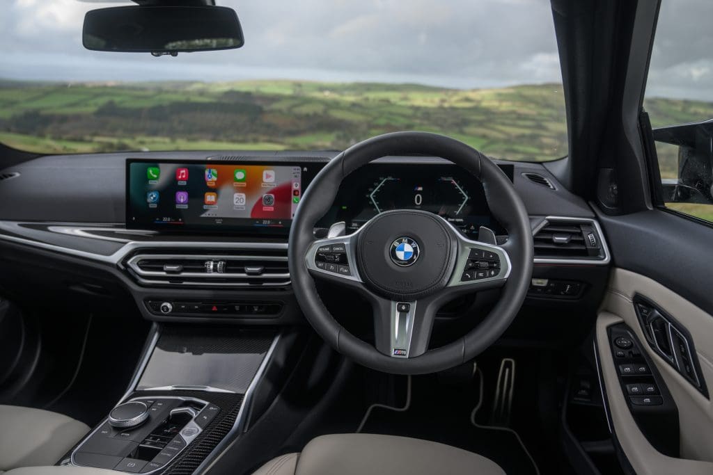 BMW M340i xDrive interior