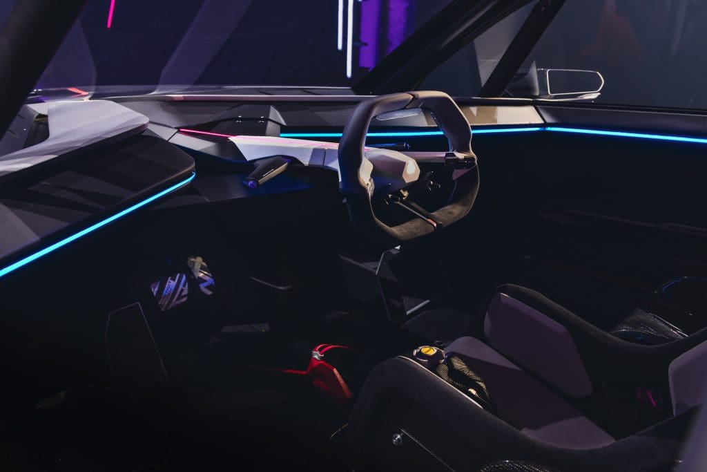 Alpine goes FWD and electric Alpine FWD interior