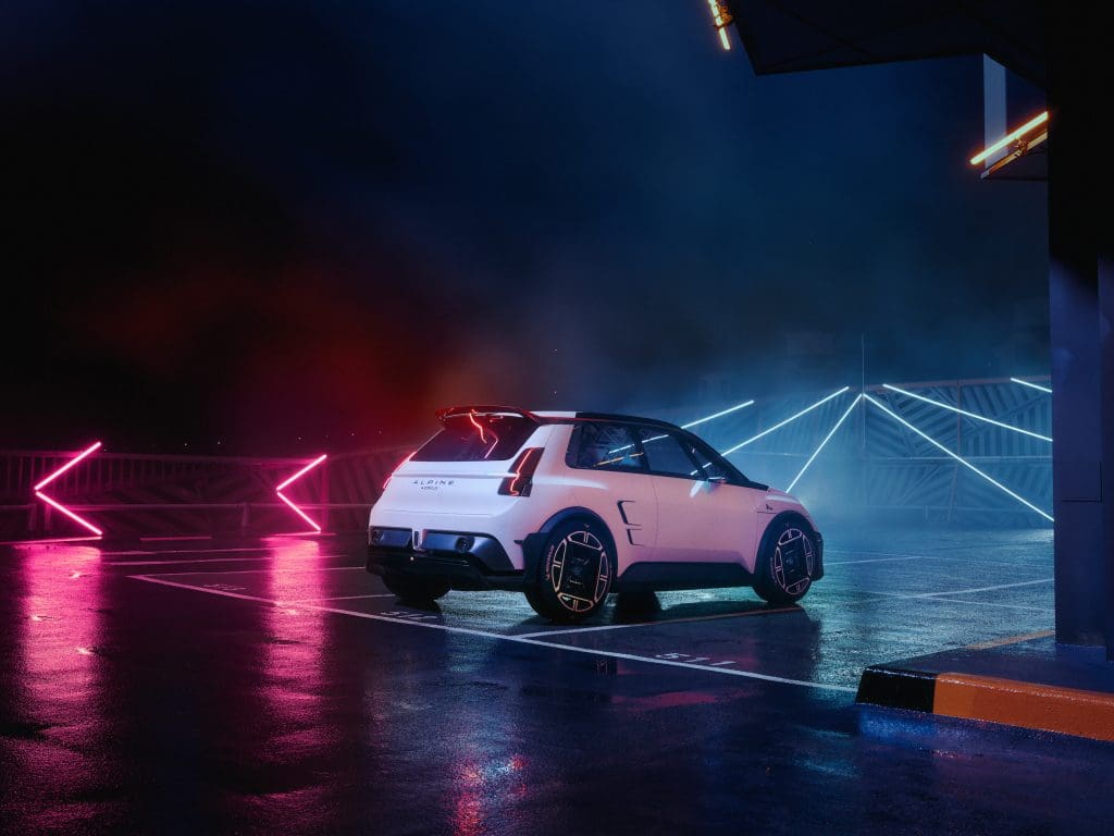 Alpine goes FWD and electric Alpine goes FWD and electric